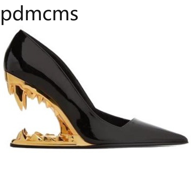 Luxury Lifestyle - High End Women's Pumps Luxury Metal
